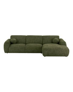 Kampinė sofa „Clyde“ – alyvuogių žalia, dešinė