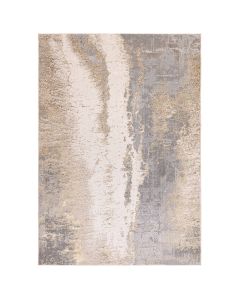Pilkų ir sidabrinių atspalvių kilimas „Ruksera“, 200 × 290 cm – vaizdas iš viršaus