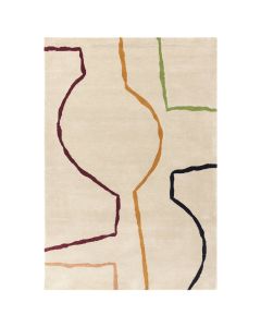 Daugiaspalvis kilimas „Linvera“, 160 × 230 cm – vaizdas iš viršaus