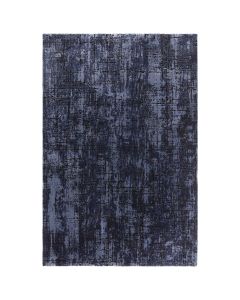 Tamsiai mėlynas kilimas „Naktora“, 120 × 170 cm – vaizdas iš viršaus