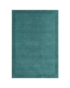 Žalsvai mėlynas kilimas „Telvara“, 120 × 170 cm – vaizdas iš viršaus