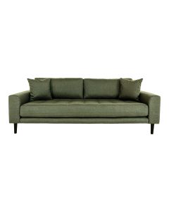 Trivietė sofa „Lido“ – alyvuogių žalia