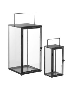 Žibintų rinkinys „Ibra“ – juoda