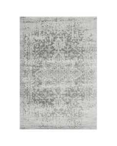 Pilkas kilimas „Pilkora“, 160 × 230 cm – vaizdas iš viršaus