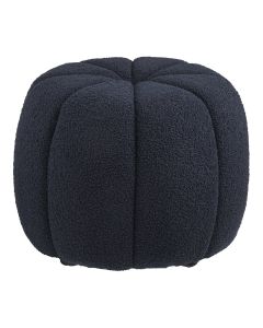 Pufas „Paisley“ – tamsiai mėlyna