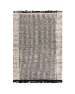 Monochrominis kilimas „Melvara“, 160 × 230 cm – vaizdas iš viršaus