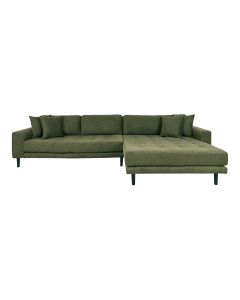 Kampinė sofa „Lido“ – alyvuogių žalia, dešinė
