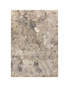 Auksinių atspalvių kilimas „Žeruva“, 160 × 230 cm – vaizdas iš viršaus