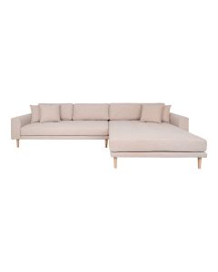 Kampinė sofa „Lido“ – smėlio, dešinė