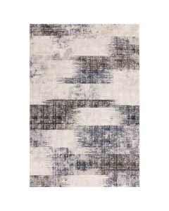 Mėlynų atspalvių kilimas „Ritvona“, 120 × 170 cm – vaizdas iš viršaus