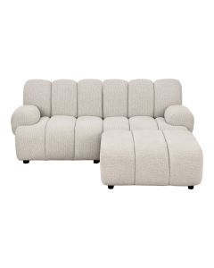 Modulinė sofa su pufu „Taza“ – smėlio, dešinė