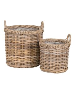 Lauko krepšių rinkinys „Gili“ – natūrali