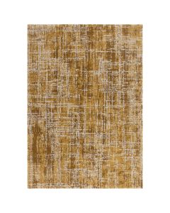 Auksinių atspalvių kilimas „Gintvera“, 120 × 170 cm – vaizdas iš viršaus
