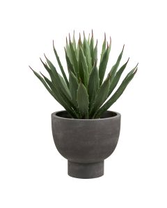 Dirbtinis augalas „Agave Plant“ – pilka / žalia