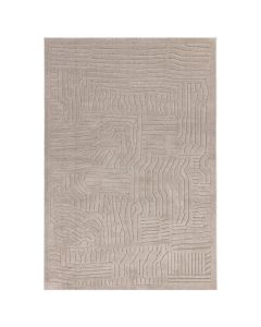 Natūralių atspalvių kilimas „Smiltora“, 160 × 230 cm – vaizdas iš viršaus