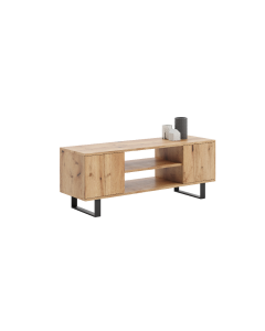 TV spintelė „FOCUS“, 155 cm, auksinio ąžuolo „Craft“ dekoras