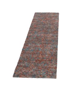 Terakotos spalvos kiliminis takas „Enora“, 80 × 250 cm