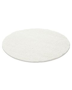 Kreminės spalvos apvalus kilimas „Liora“, Ø 120 cm