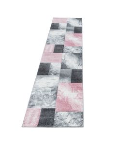Rožinės spalvos kiliminis takas „Havena“, 80 × 300 cm