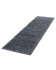 Pilkos spalvos kiliminis takas „Liora“, 80 × 250 cm