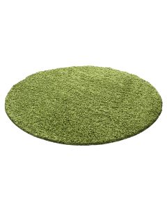 Žalios spalvos apvalus kilimas „Liora“, Ø 120 cm