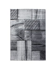 Juodos spalvos kilimas „Ralena“, 120 × 170 cm