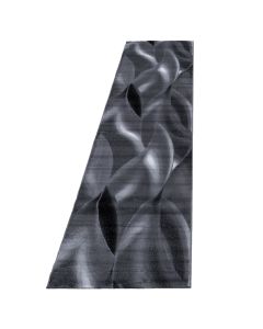 Juodos spalvos kiliminis takas „Serela“, 80 × 300 cm