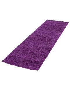 Violetinės spalvos kiliminis takas „Liora“, 80 × 250 cm