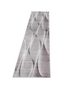 Rudos spalvos kiliminis takas „Ravia“, 80 × 300 cm