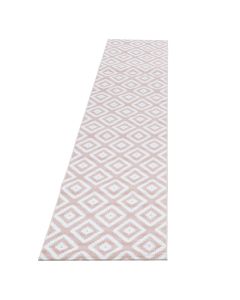 Rožinės spalvos kiliminis takas „Sarela“, 80 × 300 cm