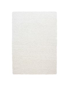 Kreminės spalvos ilgo plauko kilimas „Liora“, 100 × 200 cm