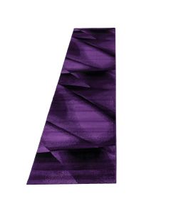 Violetinės spalvos kiliminis takas „Perina“, 80 × 300 cm