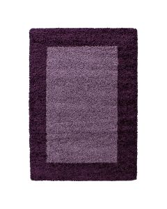 Violetinės spalvos ilgo plauko kilimas „Luvia“, 240 × 340 cm