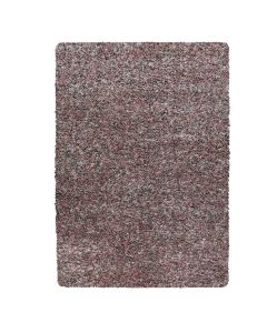 Rausvos spalvos ilgo plauko kilimas „Enora“, 120 × 170 cm