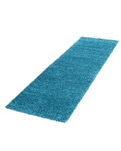 Turkio spalvos kiliminis takas „Liora“, 80 × 250 cm