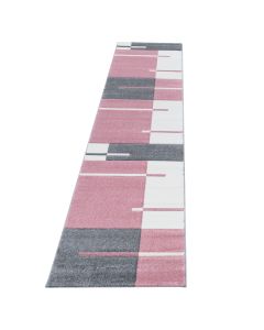 Rožinės spalvos kiliminis takas „Harela“, 80 × 300 cm