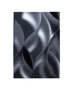 Juodos spalvos kilimas „Serela“, 120 × 170 cm