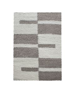 Smėlio spalvos ilgo plauko kilimas „Galva“, 100 × 200 cm