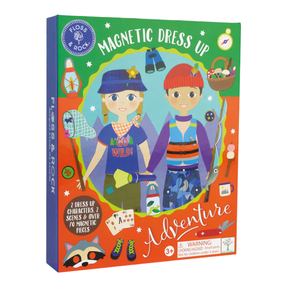 Magnetinis žaidimas aprenk lėlytes, Draugų nuotykis