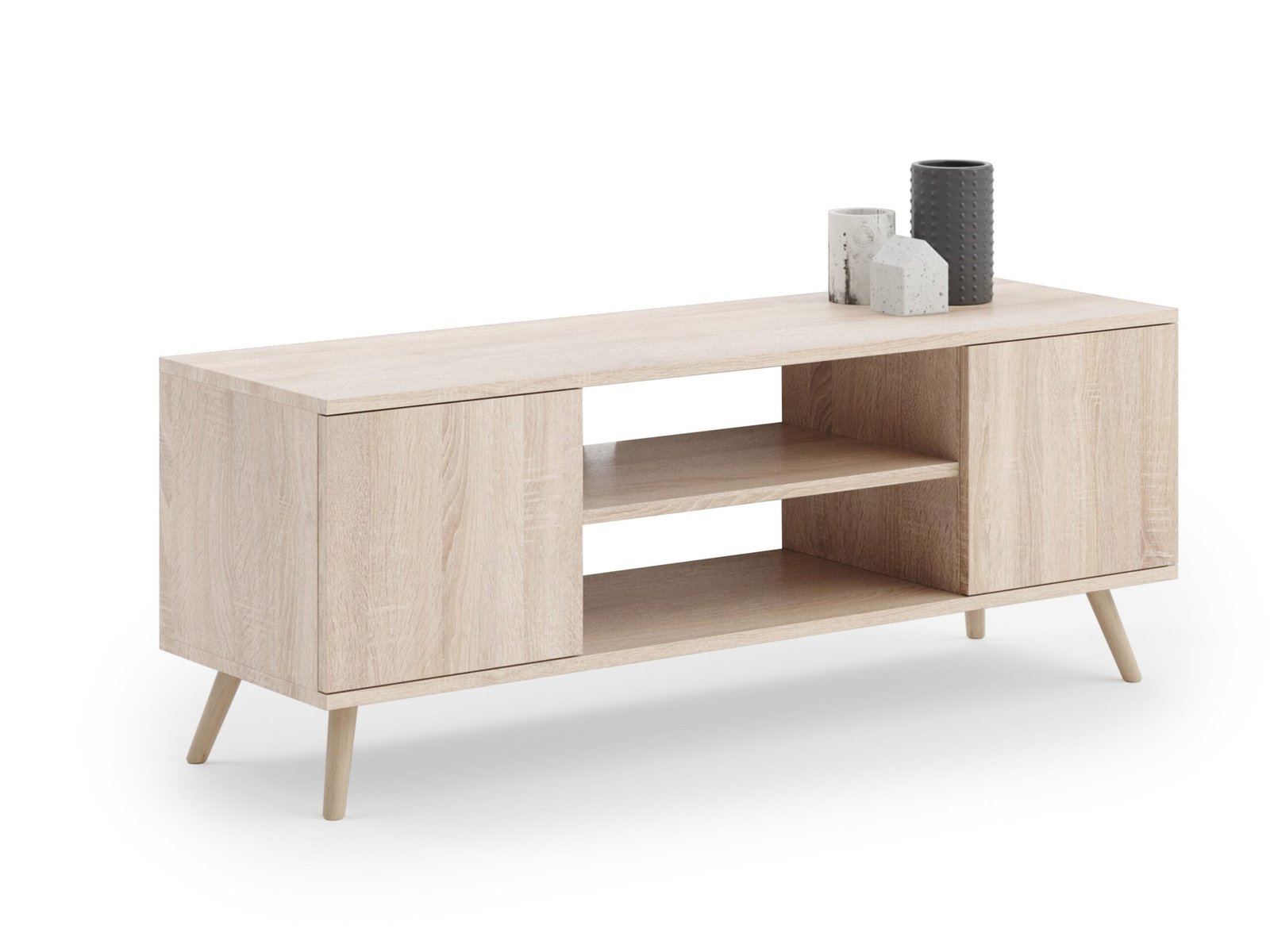 TV spintelė FOCUS 155 cm, Sonoma ąžuolo spalvos