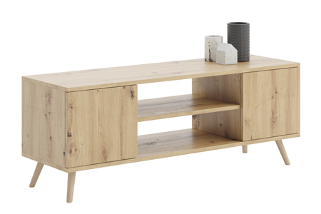 TV spintelė FOCUS 155 cm, ąžuolo spalvos
