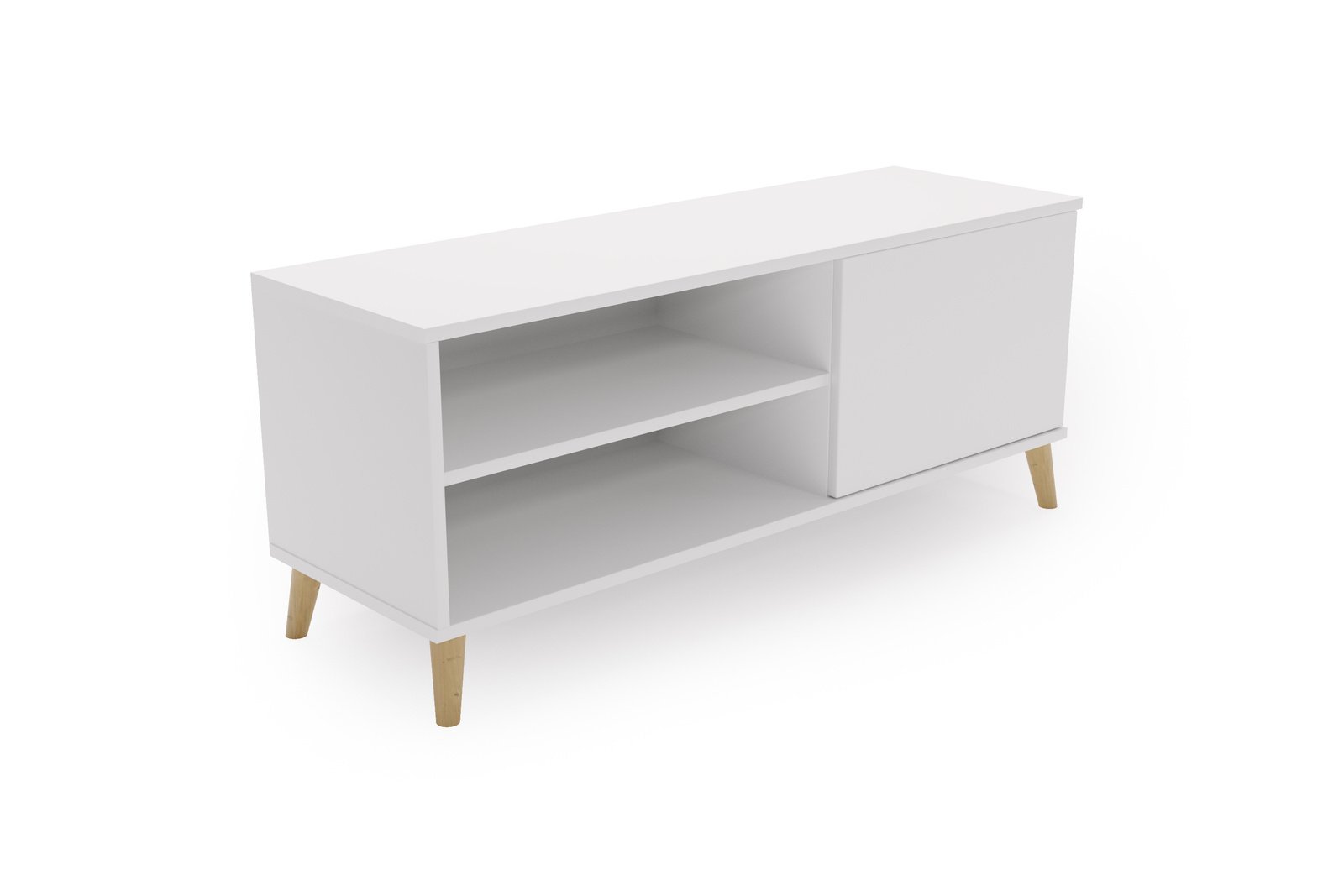 Balta TV spintelė VIVA 110 cm