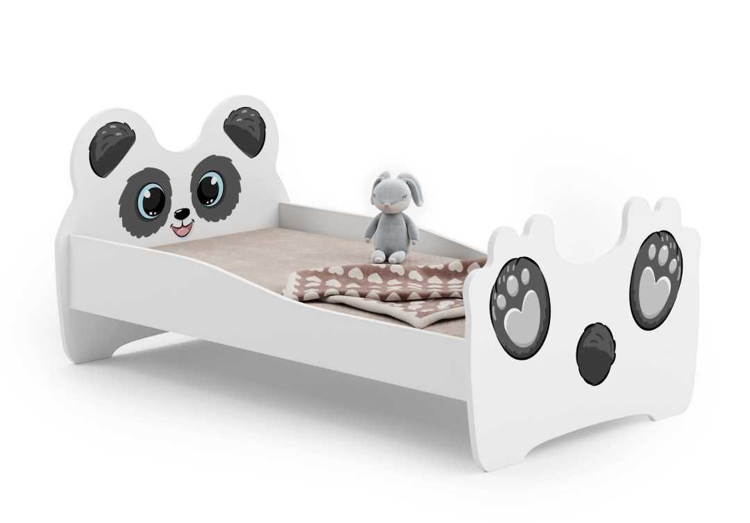 Vaikiška lova Panda 140 × 70 cm su čiužiniu